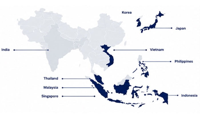 Phạm vi hoạt động khu vực